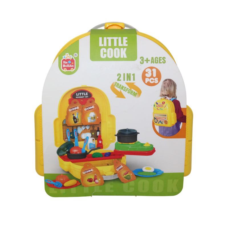 JUGUETELANDIA - Set Cocina Little Cook Morral