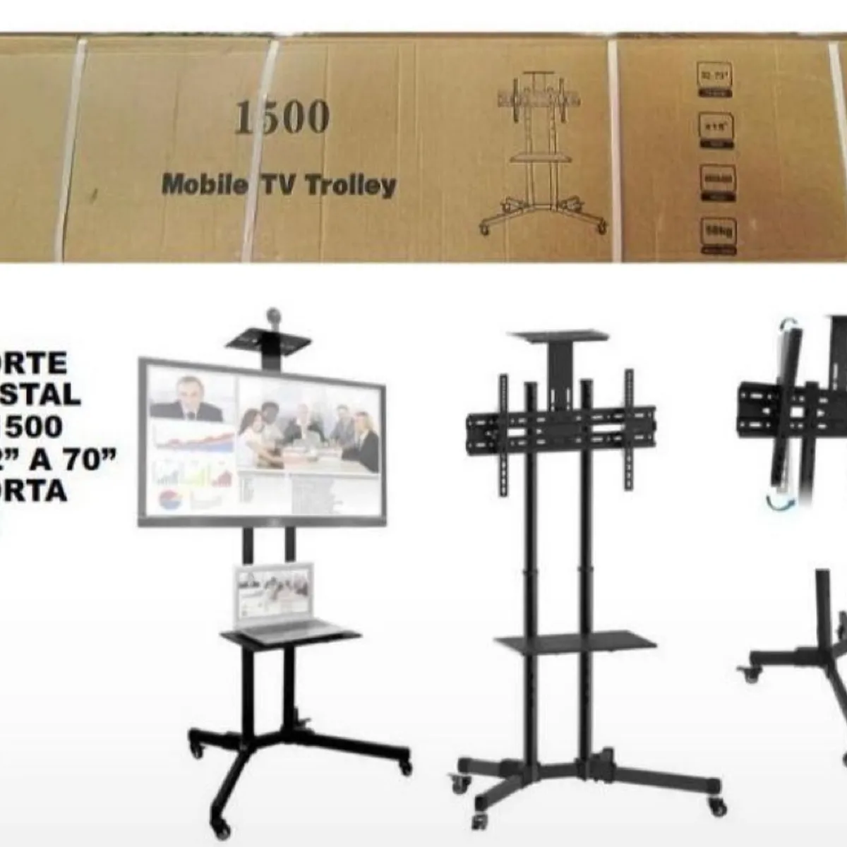 GENERICO - Soporte Base Pedestal Universal para Televisor  32”a 70”