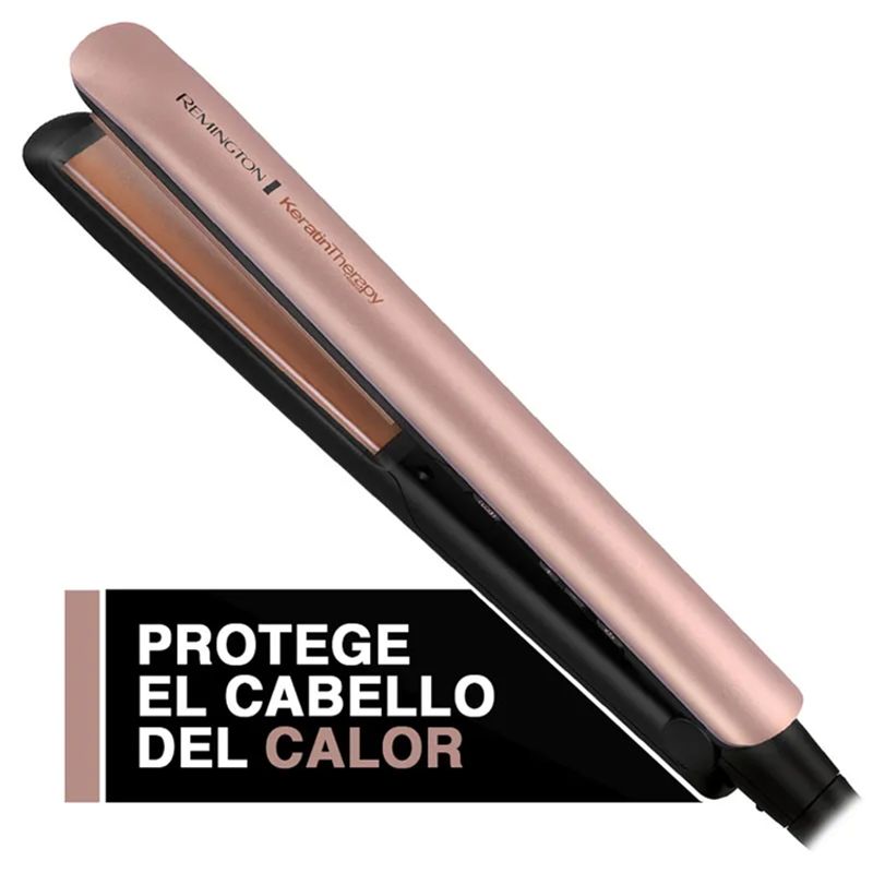 REMINGTON - Plancha Alisadora de Cabello Remington Keratin Therapy S8599