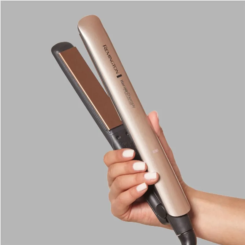 Plancha Alisadora de Cabello Remington Keratin Therapy S8599