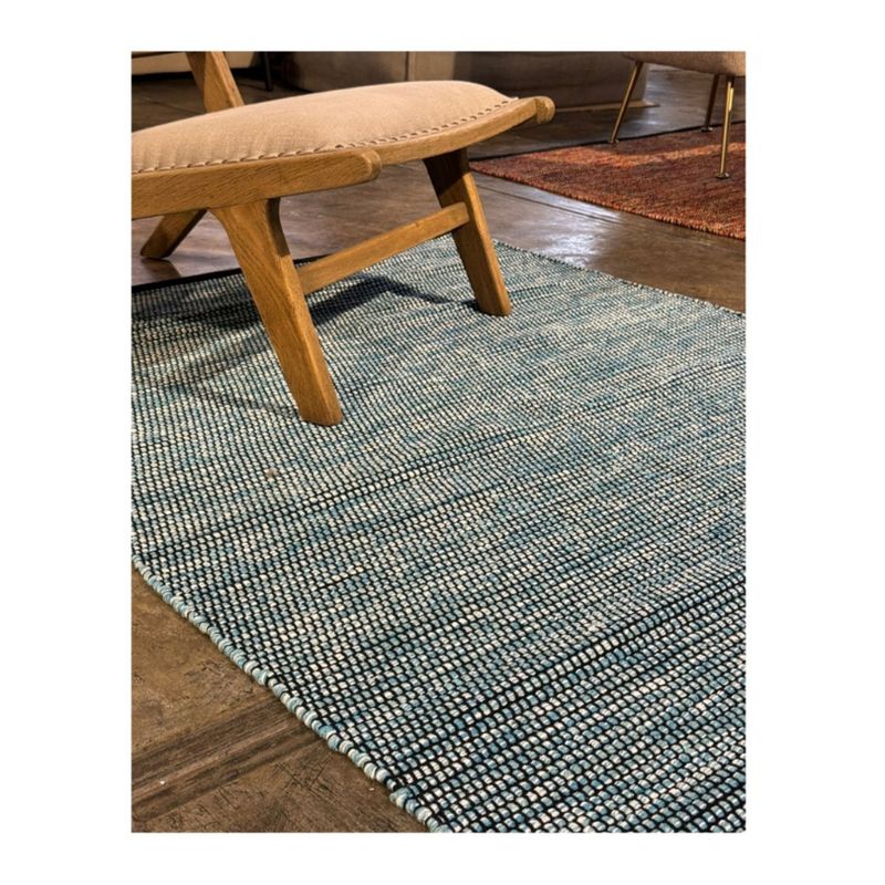 GENERICO - Alfombra Champiñon Azul IC 13432 - Medidas: 280x365cm