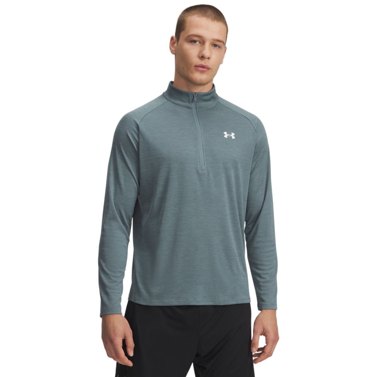 UNDER ARMOUR - Buzo Hombre Under Armour TECH TEXTURD 12 ZIP Azul UNDER ARMOUR