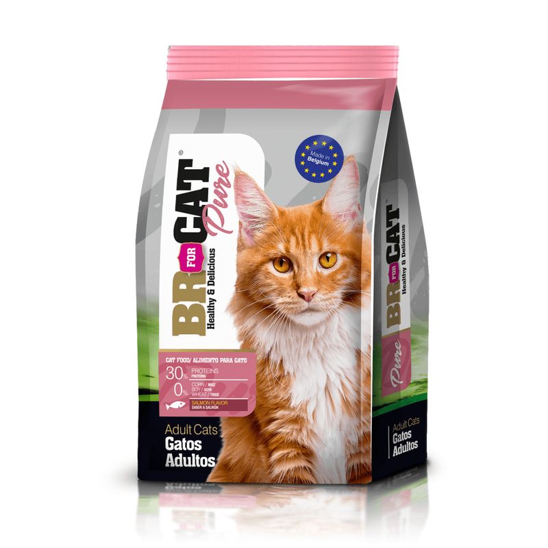BR - Br For Cat Gatos Adulto Salmon 10 kg