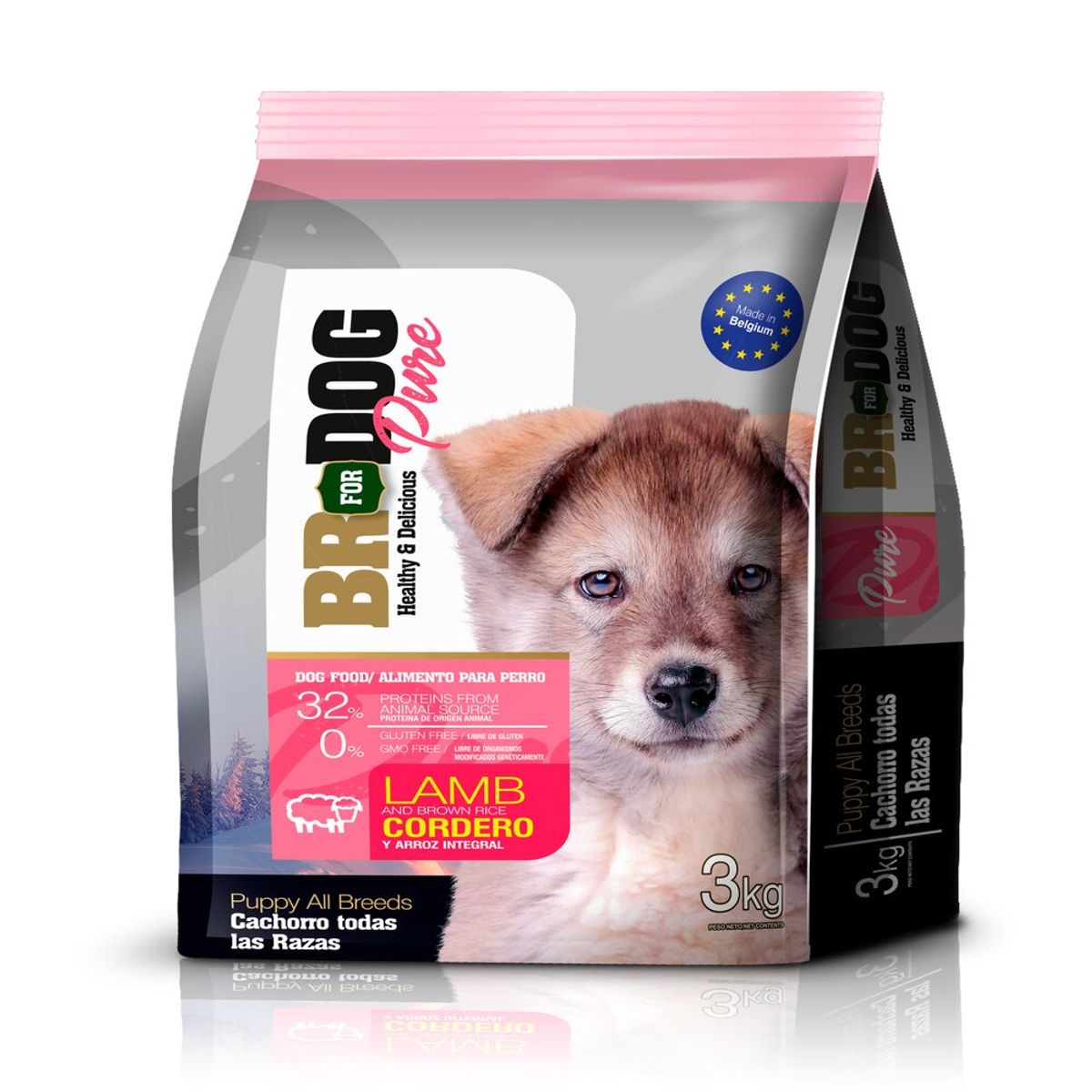 BR - Br For Dog Perros Puppy Cordero 3 kg