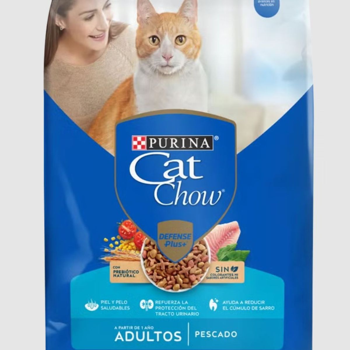 CAT CHOW - Cat Chow Adulto Pescado Prebioticos 1.5 kg