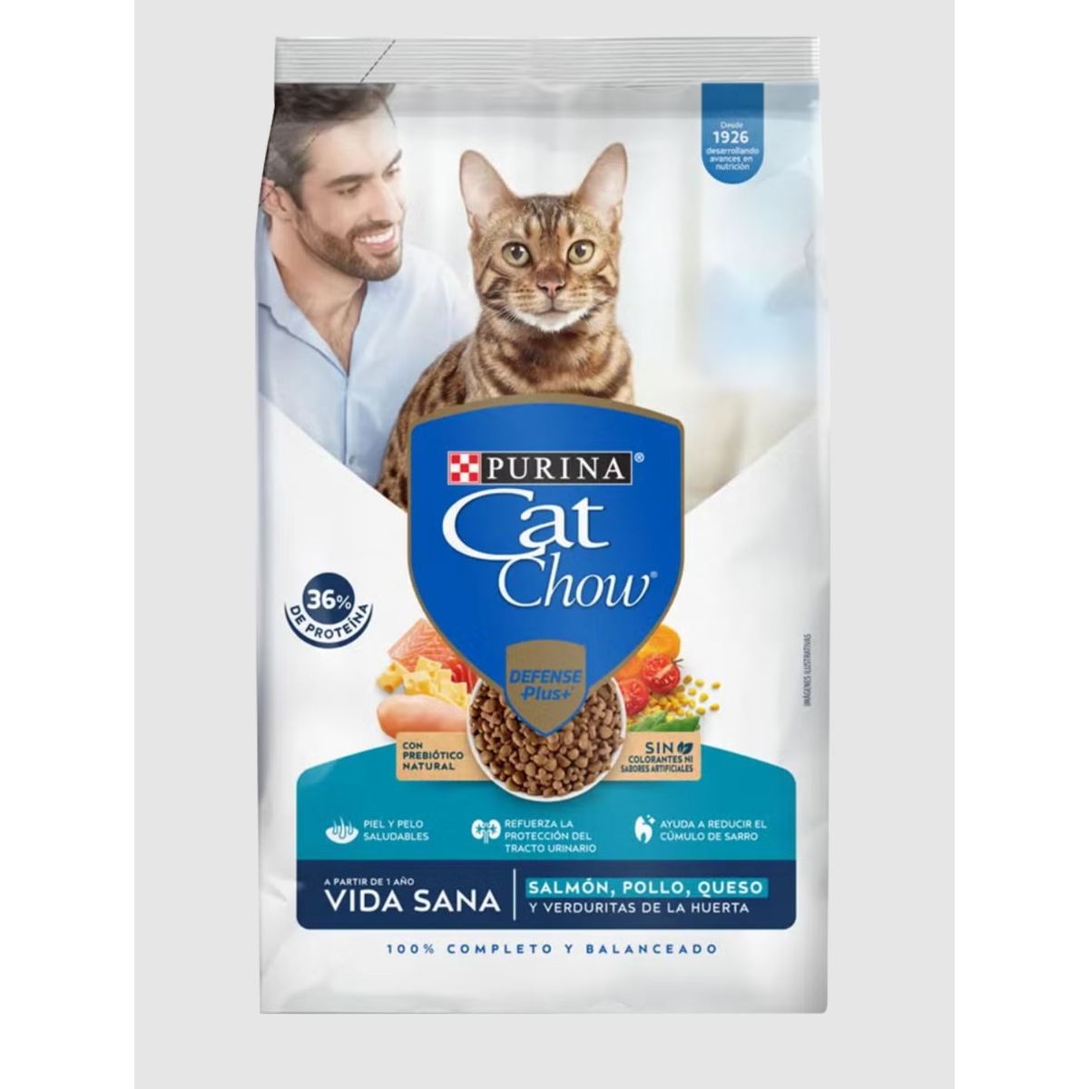 CAT CHOW - Cat Chow Vida Sana Prebioticos 3 kg