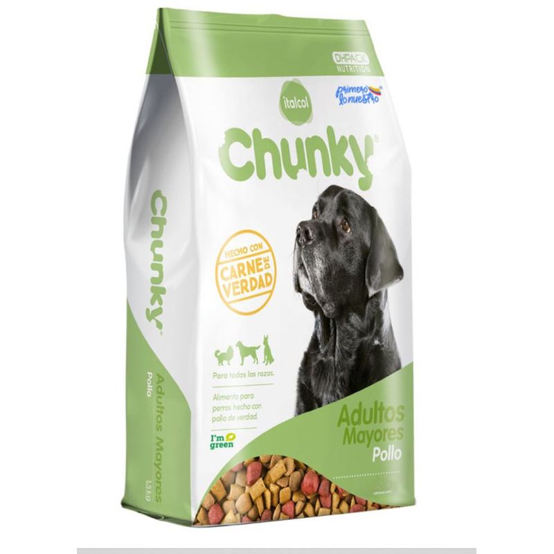 CHUNKY - Chunky Pollo Perros Adultos Mayores 4 kg