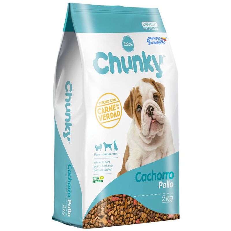 CHUNKY - Chunky Pollo Perros Cachorros 2 kg