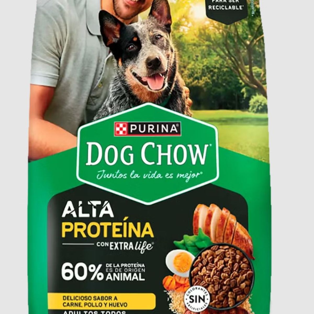 DOG CHOW - Dog Chow Adultos Alta Proteina 2 kg