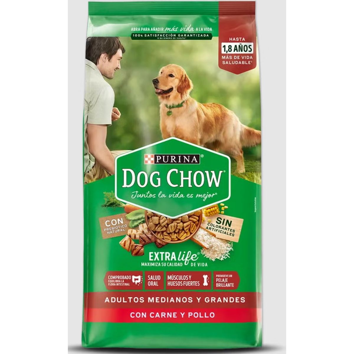 DOG CHOW - Dog Chow Adultos Medianos Grandes 22.7 kg