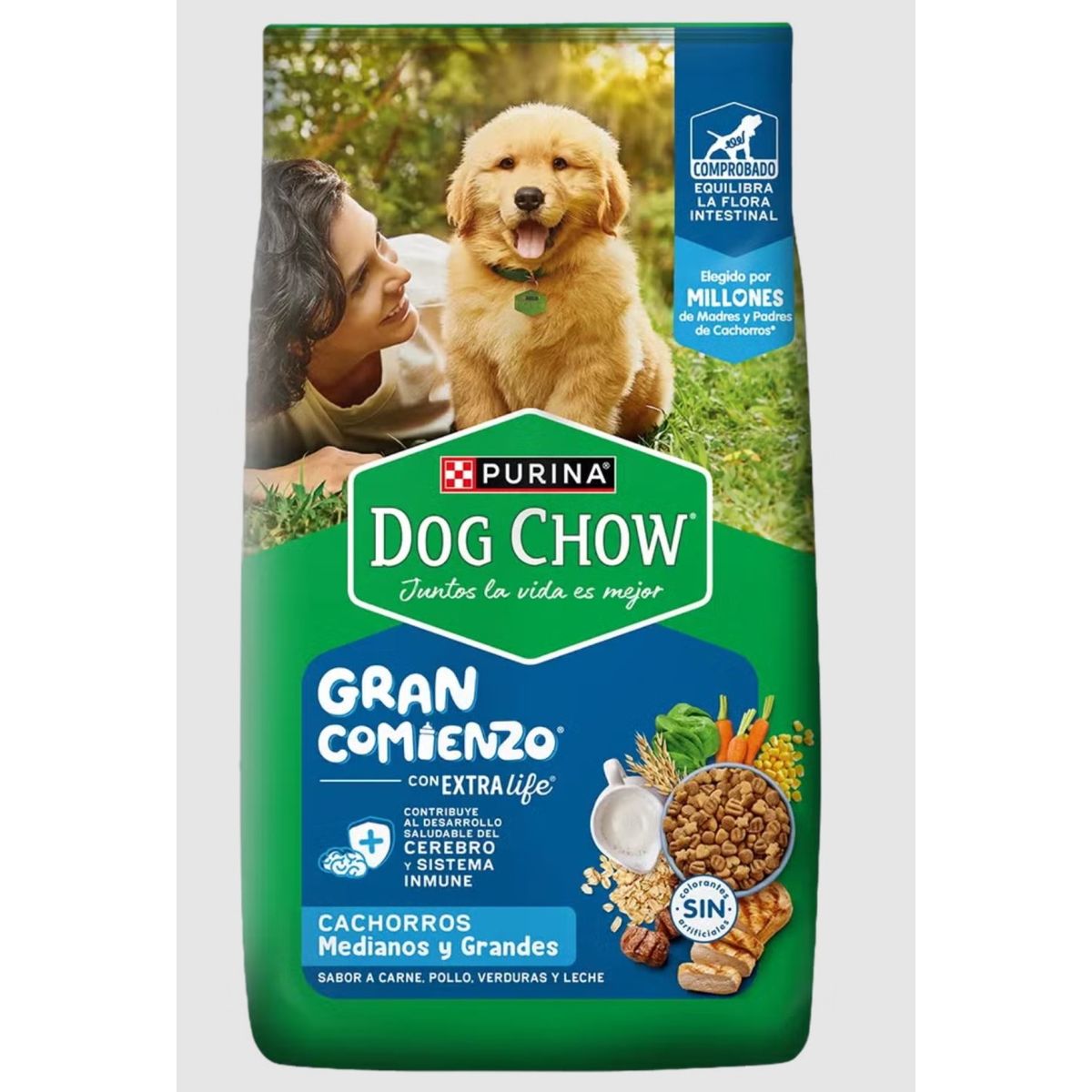 DOG CHOW - Dog Chow Gran Comienzo Cachorro Medianos Grandes 2 kg
