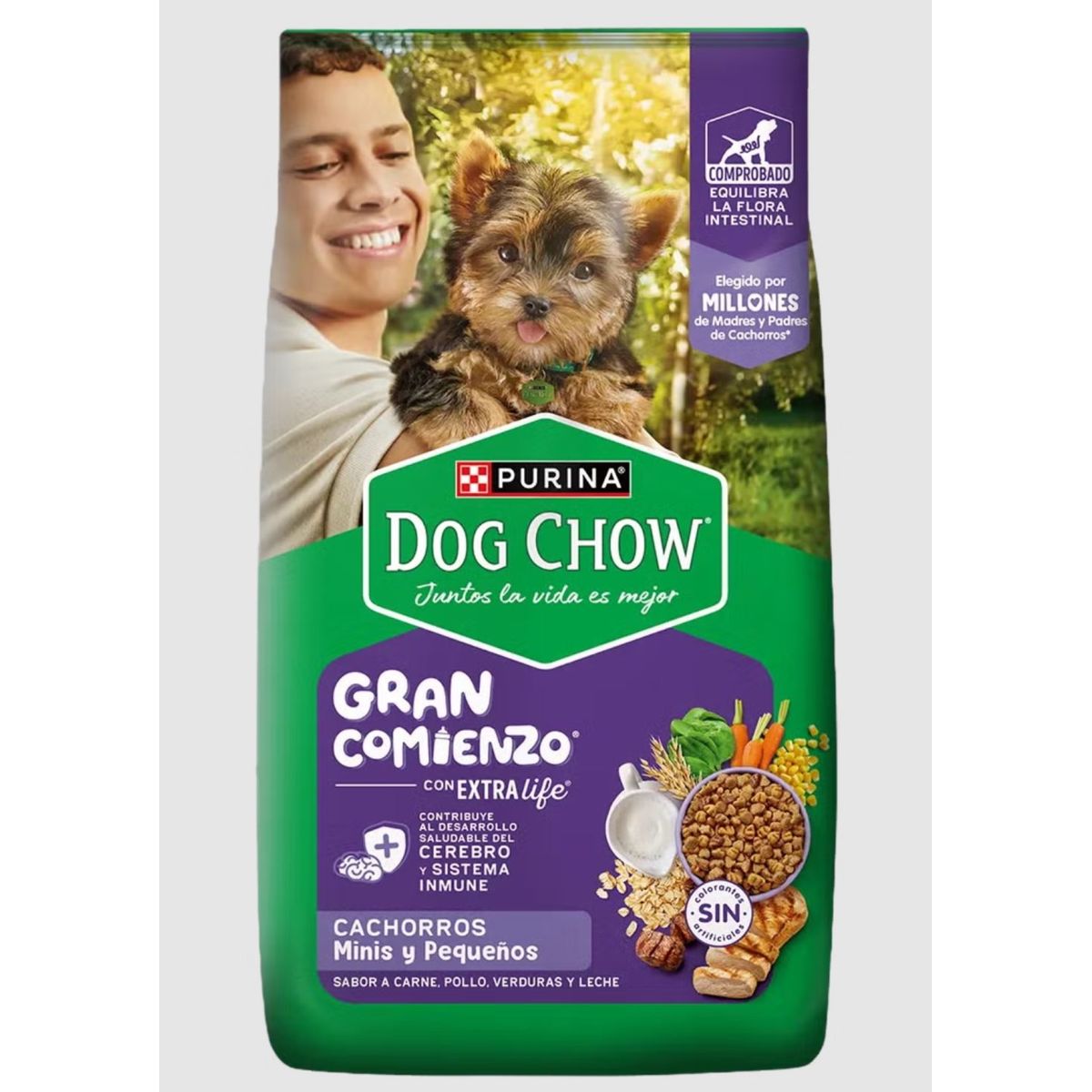 DOG CHOW - Dog Chow Gran Comienzo Cachorro Minis Pequeños 2 kg
