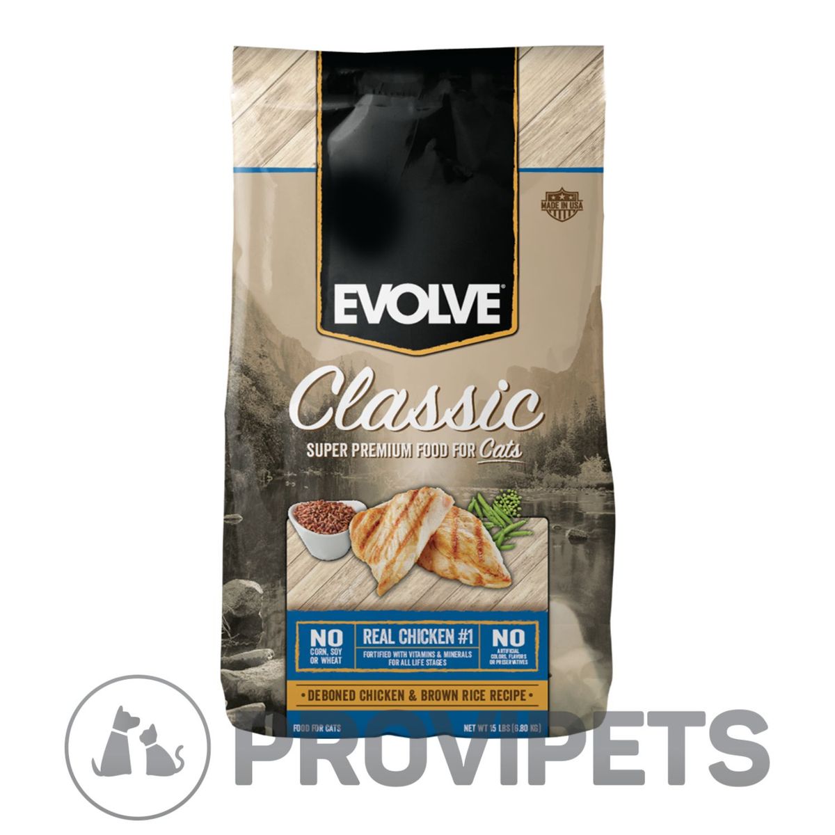 EVOLVE - Evolve Gatos Classic Chicken Pollo 15 Lb