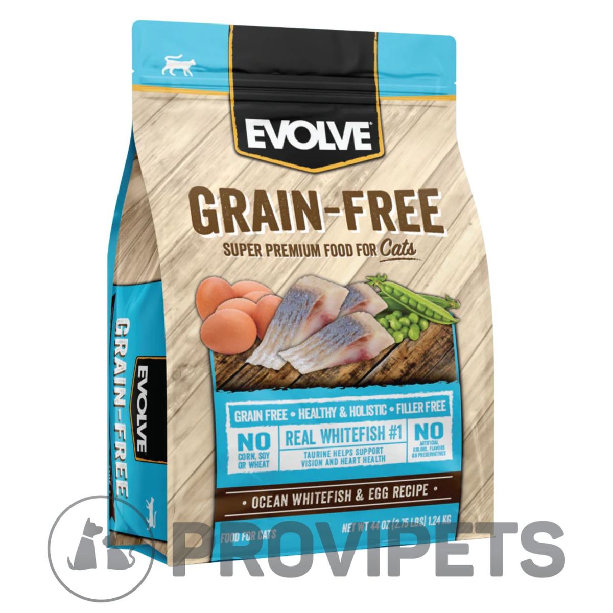 EVOLVE - Evolve Gatos Grain Free Ocean Fish Pescado 2.75 Lb