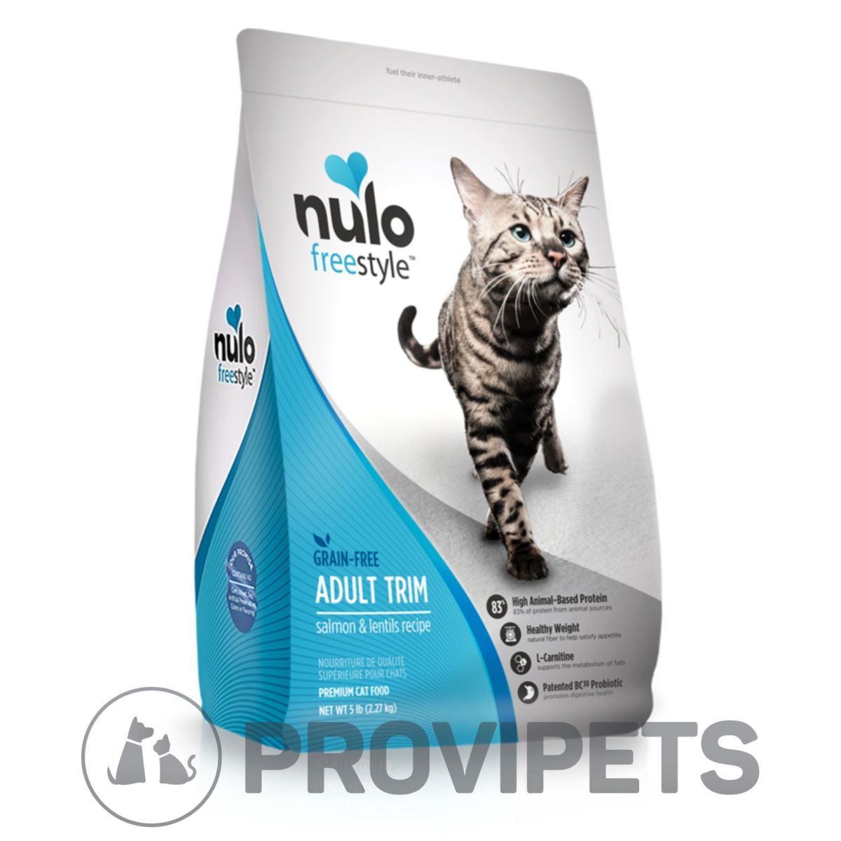 EVOLVE - Nulo Gatos Fs Grain Free Trim Peso Saludable Salmon 12 Lb