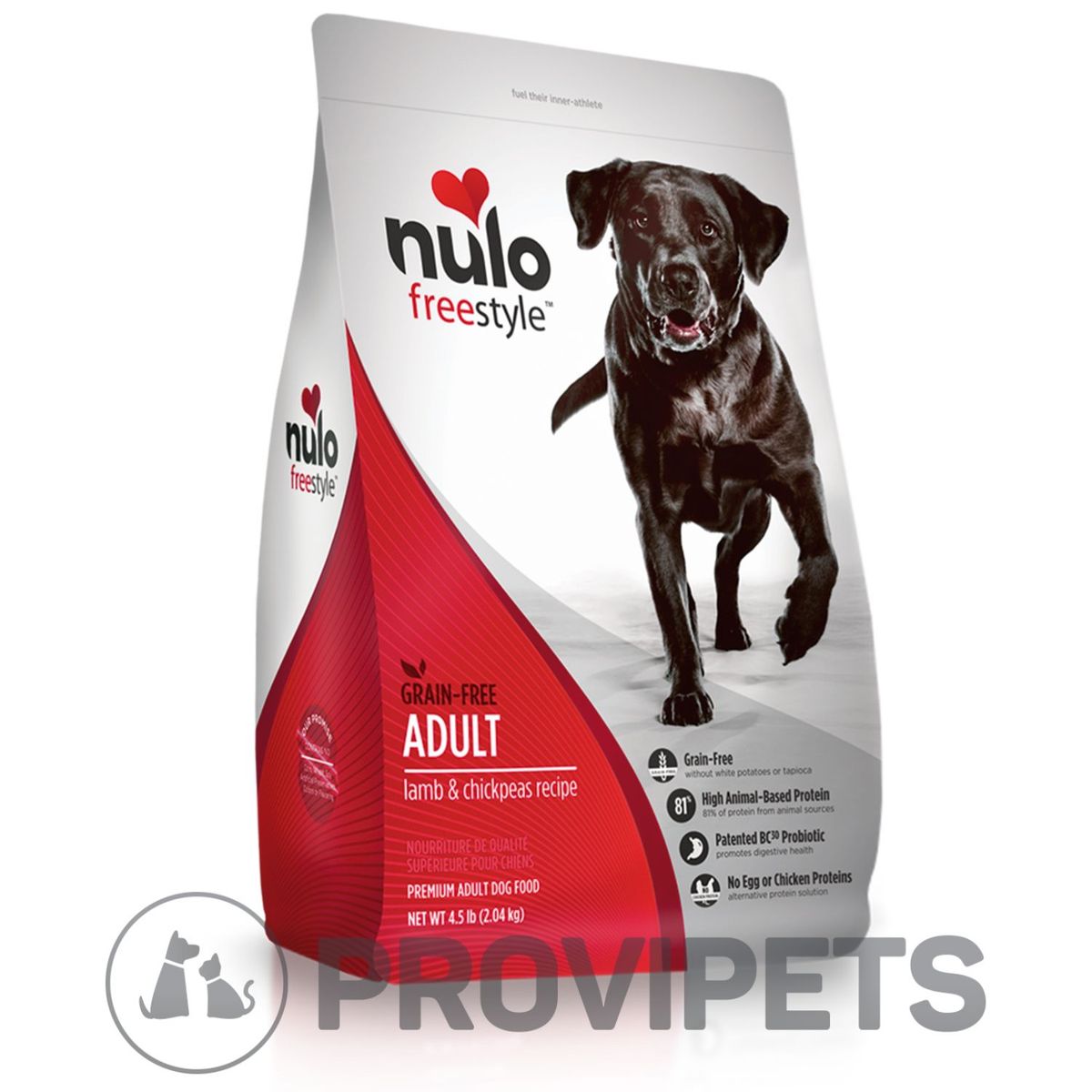EVOLVE - Nulo Perros Fs Grain Free Lamb Cordero 4.5 Lb