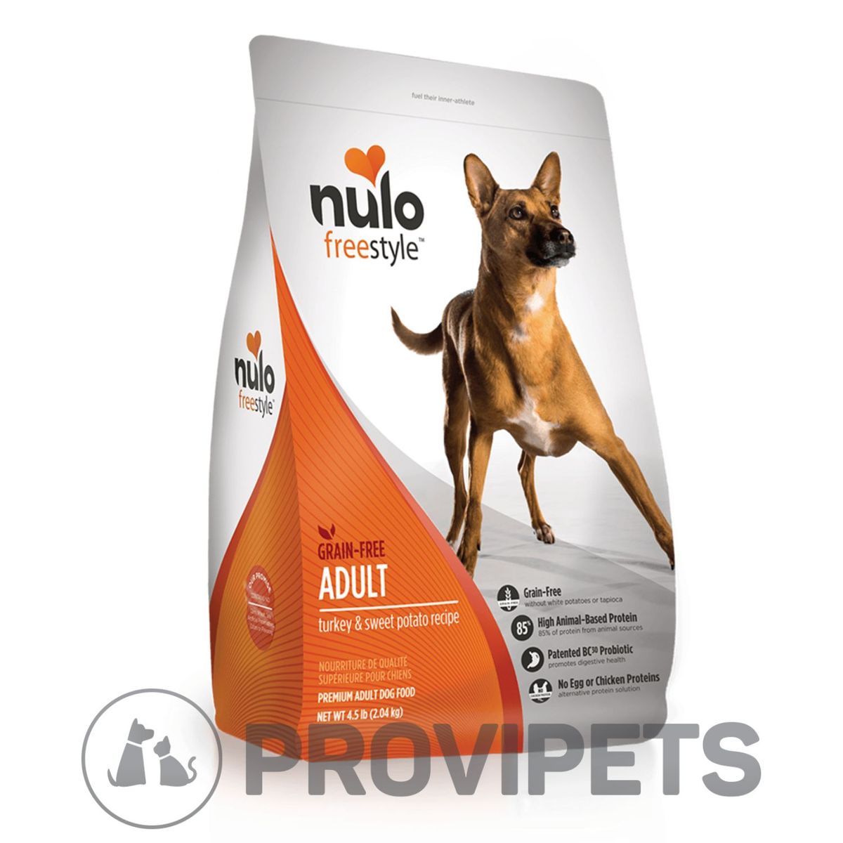 EVOLVE - Nulo Perros Fs Grain Free Turkey Pavo 4.5 Lb