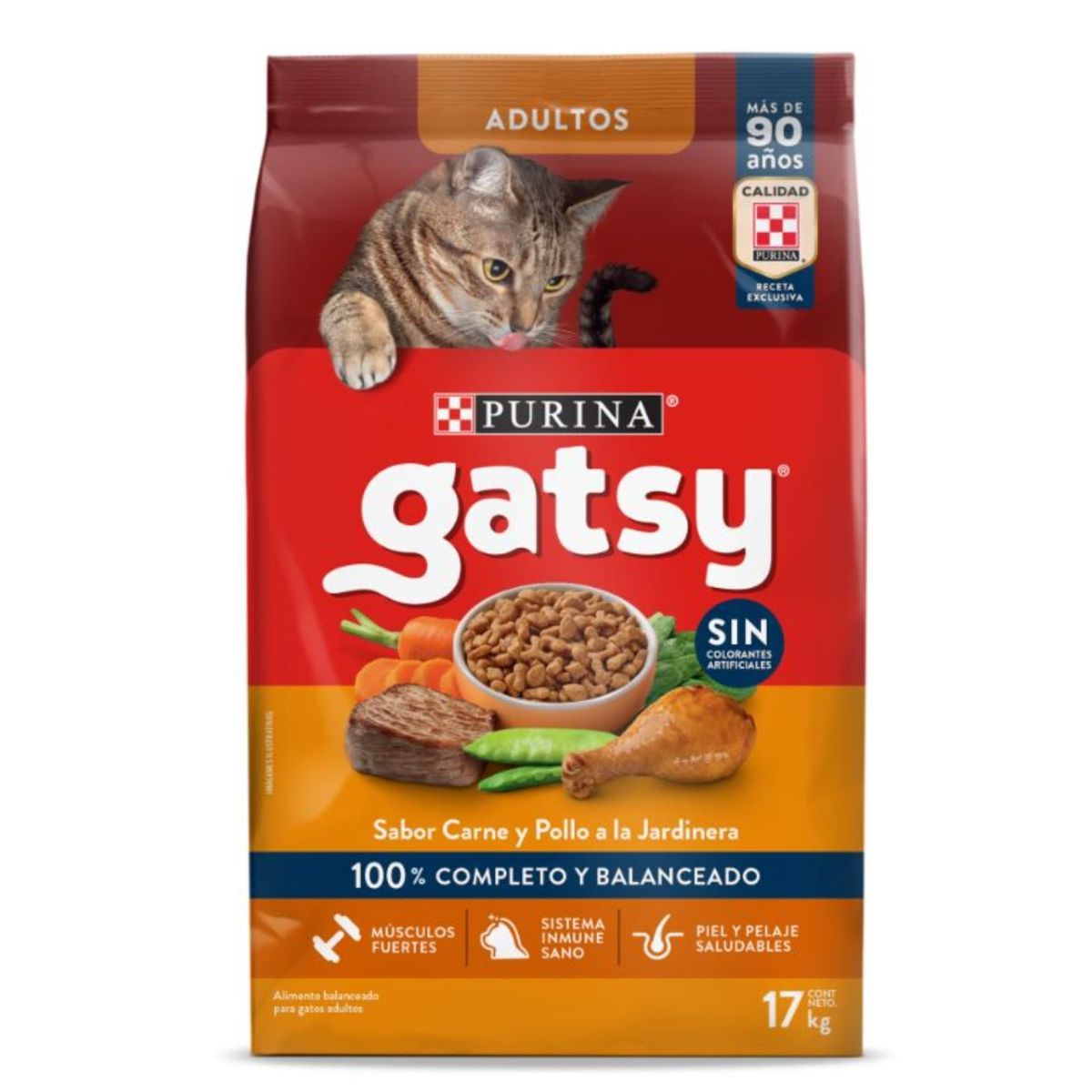 GATSY - Gatsy Adulto Carne Pollo A La Jardinera 17 kg