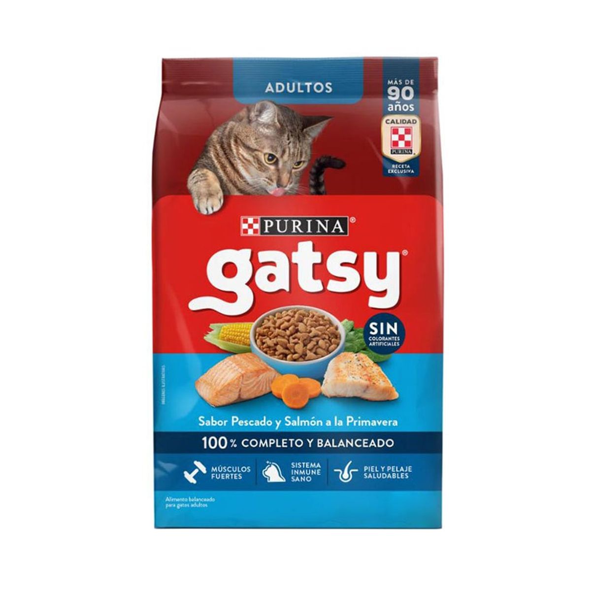 GATSY - Gatsy Gatos Adulto Pescado Salmon A La Primavera 500gr