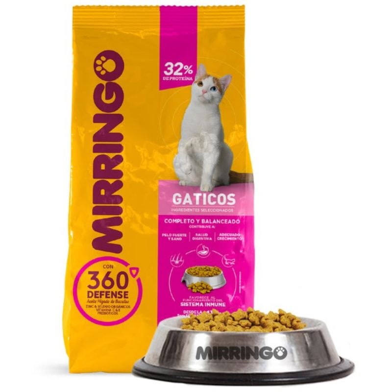 MIRRINGO - Mirringo Gatos Gatitos 1 kg