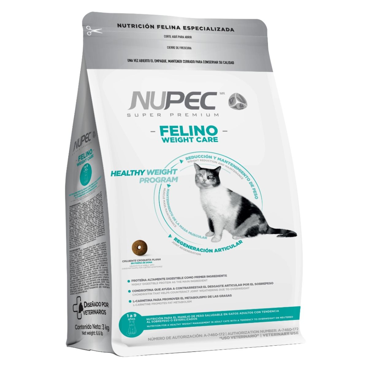 NUPEC - Nupec Felino Weight Care 3 kg