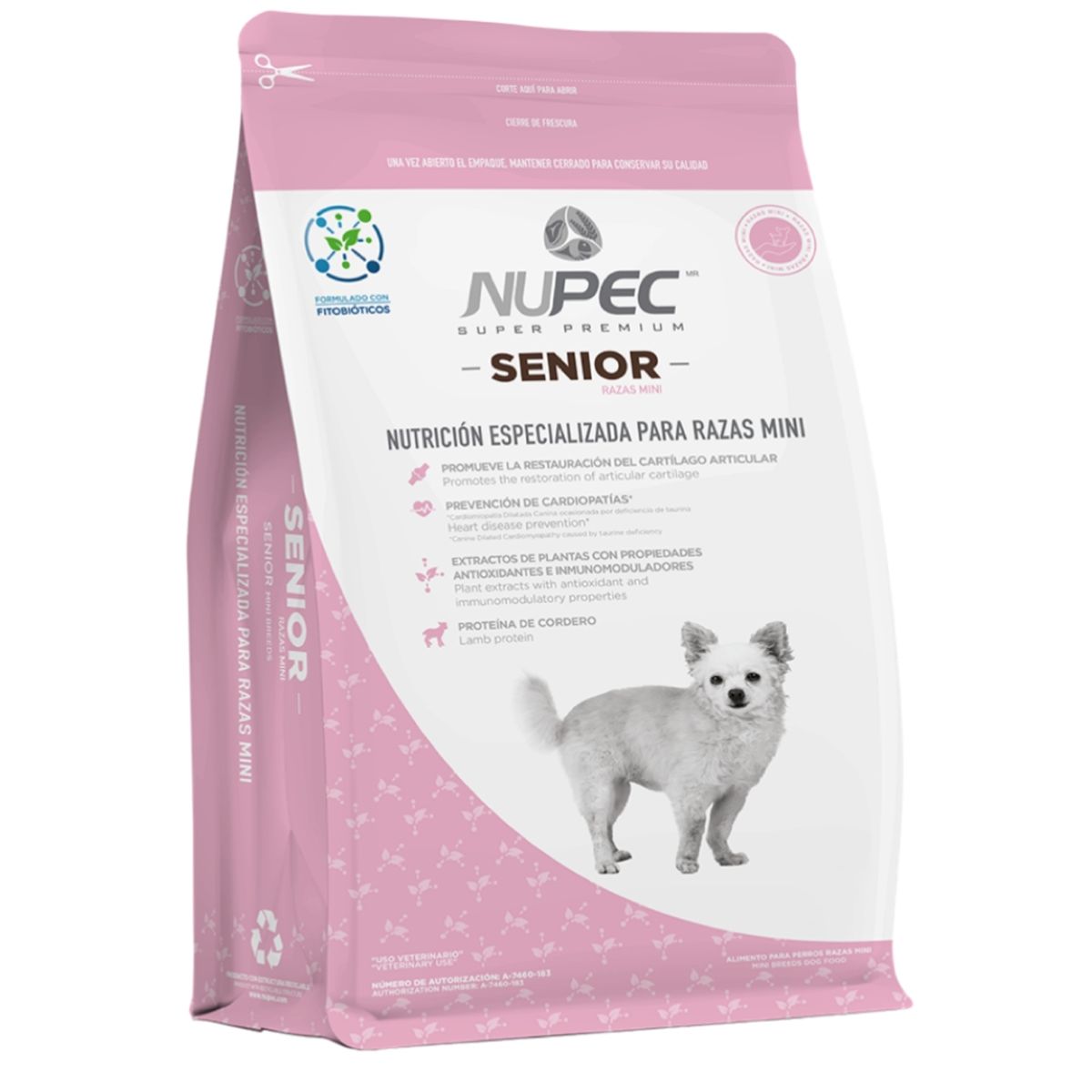 NUPEC - Nupec Perros Senior Razas Mini 3 kg