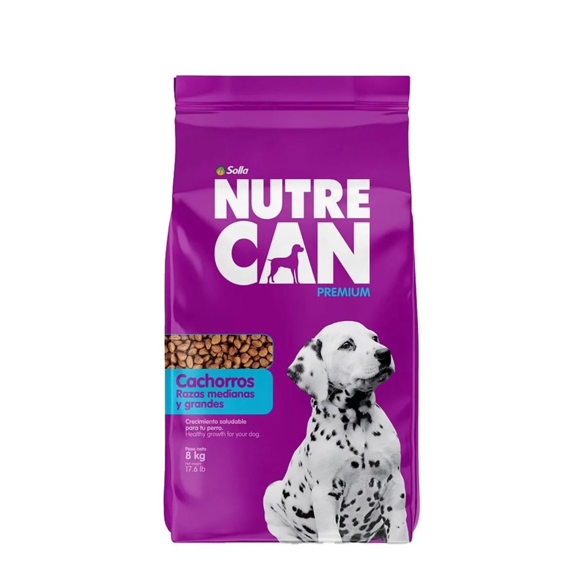 NUTRECAN - Nutrecan Perros Cachorros Raza Mediana Grande Extruido 8 kg