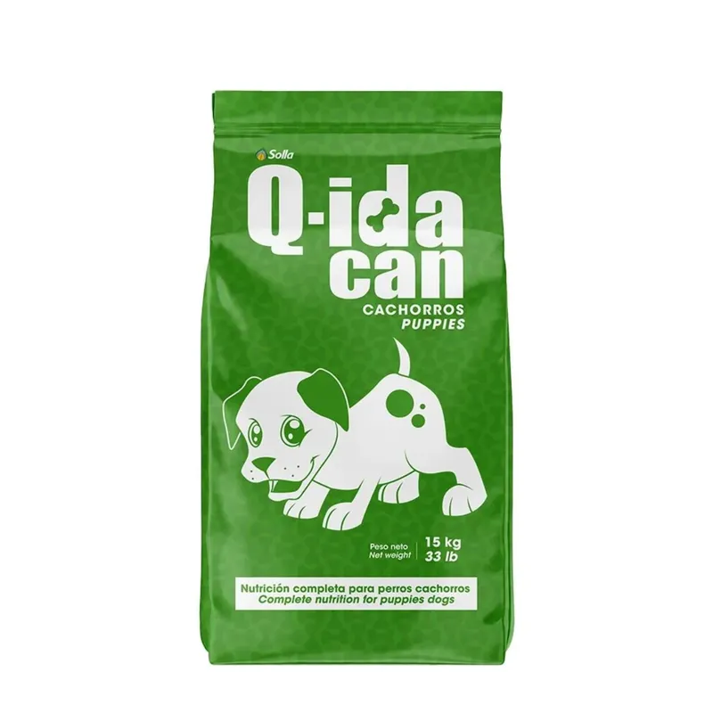 NUTRECAN - Q-ida Can Perros Cachorros Extruido 15 kg