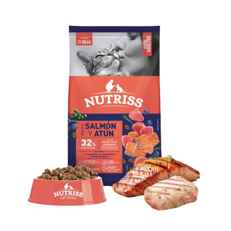 NUTRISS - Nutriss Gato Adulto Salmon Atun 8 kg
