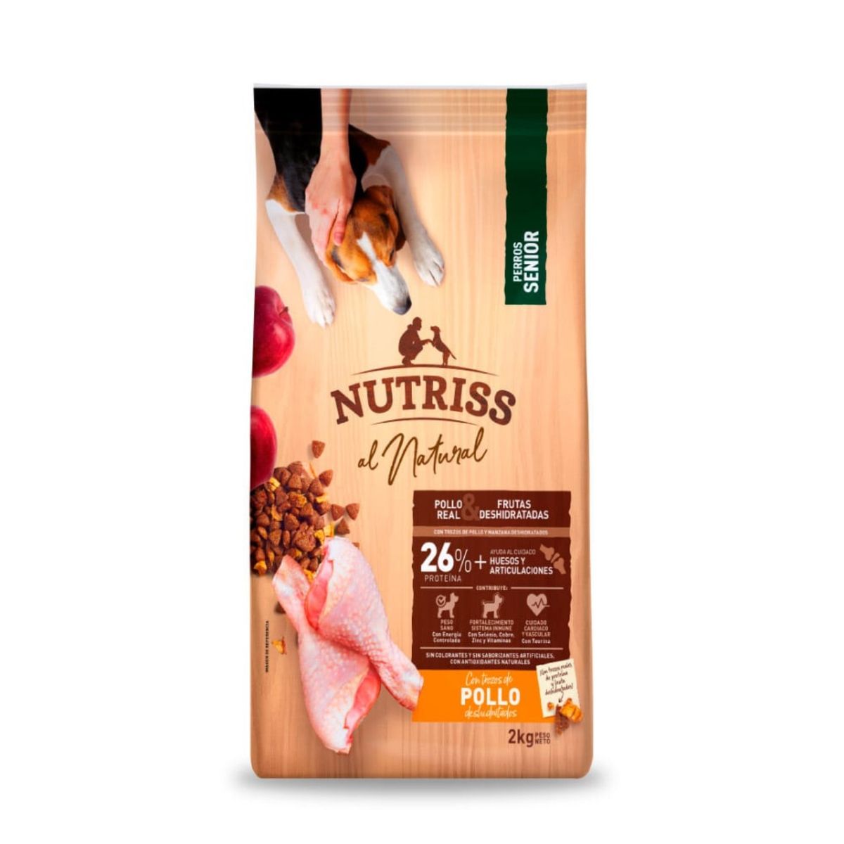 NUTRISS - Nutriss Natural Perro Senior Pollo 2 kg