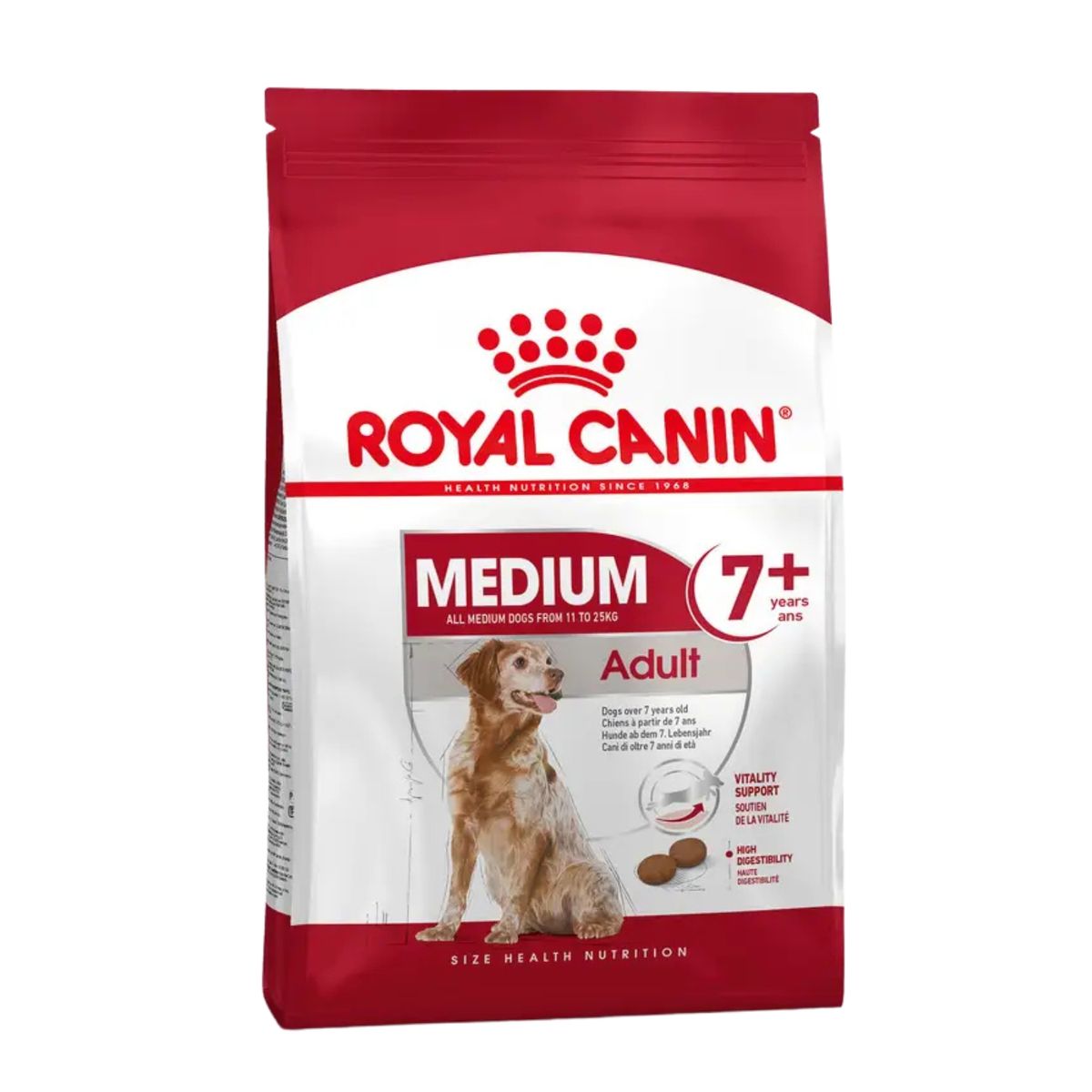 ROYAL CANIN - Royal Canin Perro Medium Adulto 7+ 4 kg