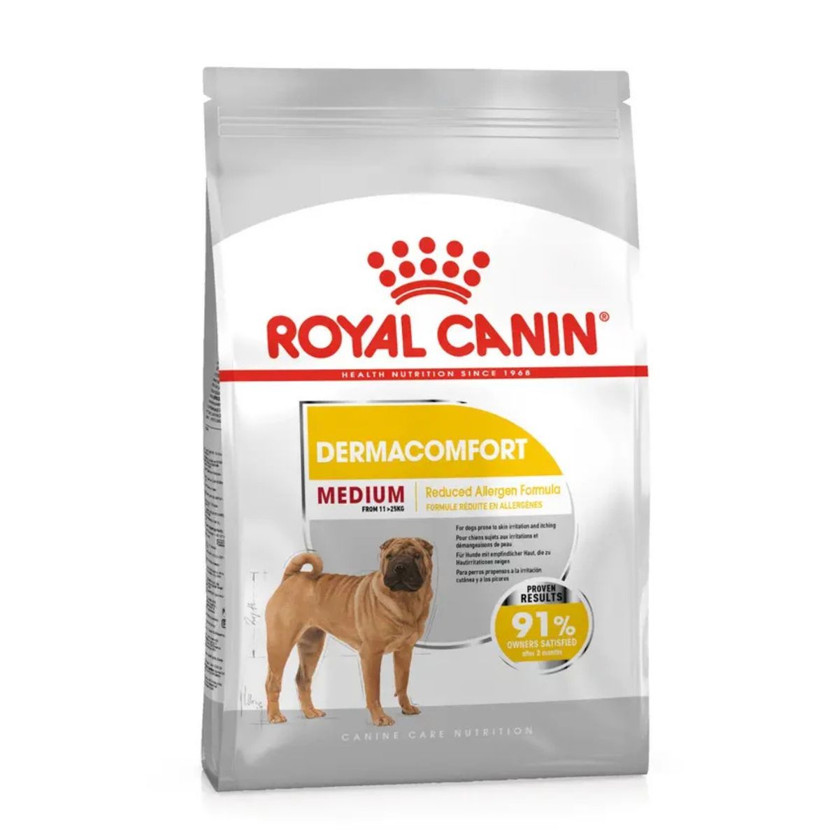 ROYAL CANIN - Royal Canin Perro Medium Dermacomfort 3 kg
