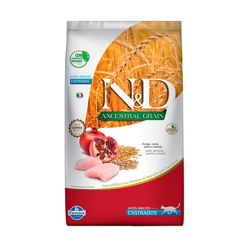 VET LIFE - Nd N&d Ancestral Gato Pollo Adulto Castrado 7.5 kg