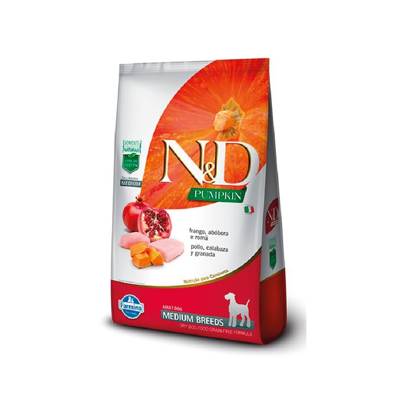 VET LIFE - Nd N&d Cf Pumpkin Perro Pollo Adulto Medium 10.1 kg