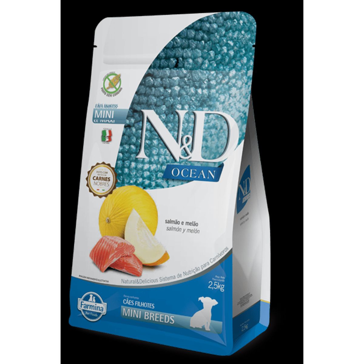 VET LIFE - Nd N&d Ocean Perro Puppy Mini Salmon 2.5 kg