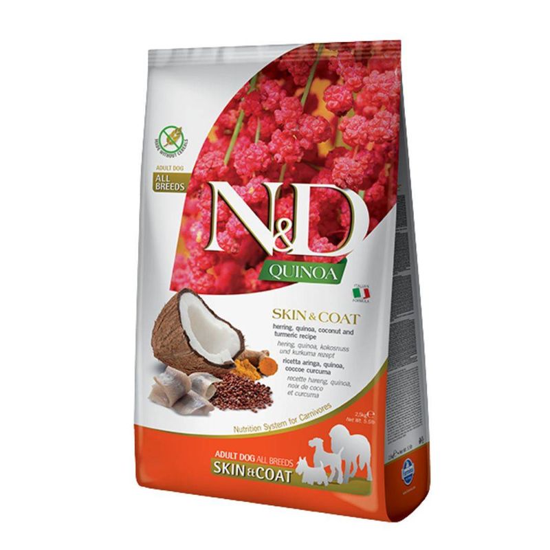 VET LIFE - Nd N&d Quinoa Perro Adulto Skin Pescado 2.5 kg