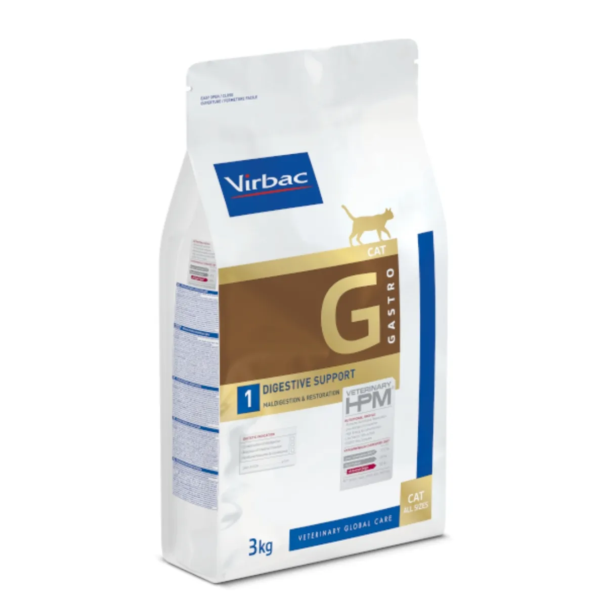 VIRBAC - Virbac Hpm Gato Digestive Support 3 kg