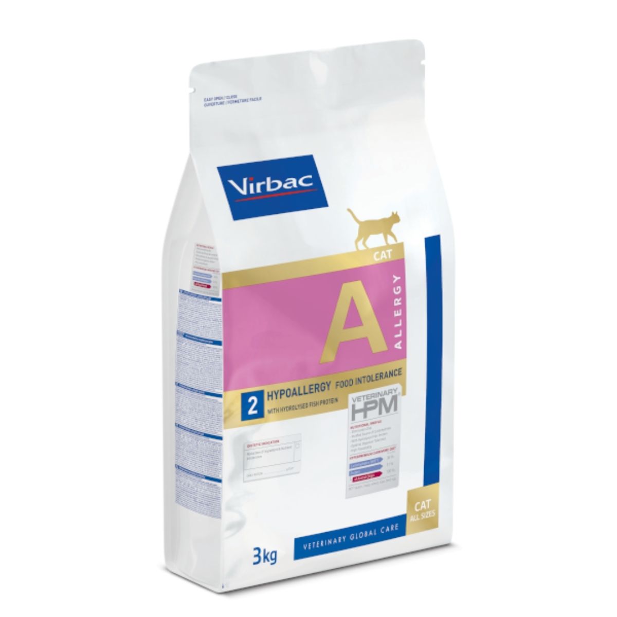VIRBAC - Virbac Hpm Gato Hypoallergy Hydrolysed 3 kg