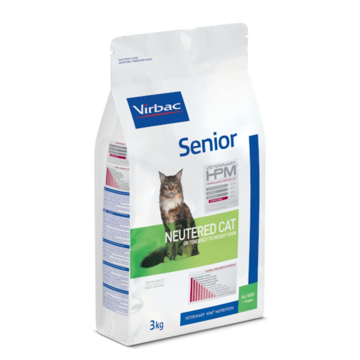 VIRBAC - Virbac Hpm Gato Senior Neutered 3 kg