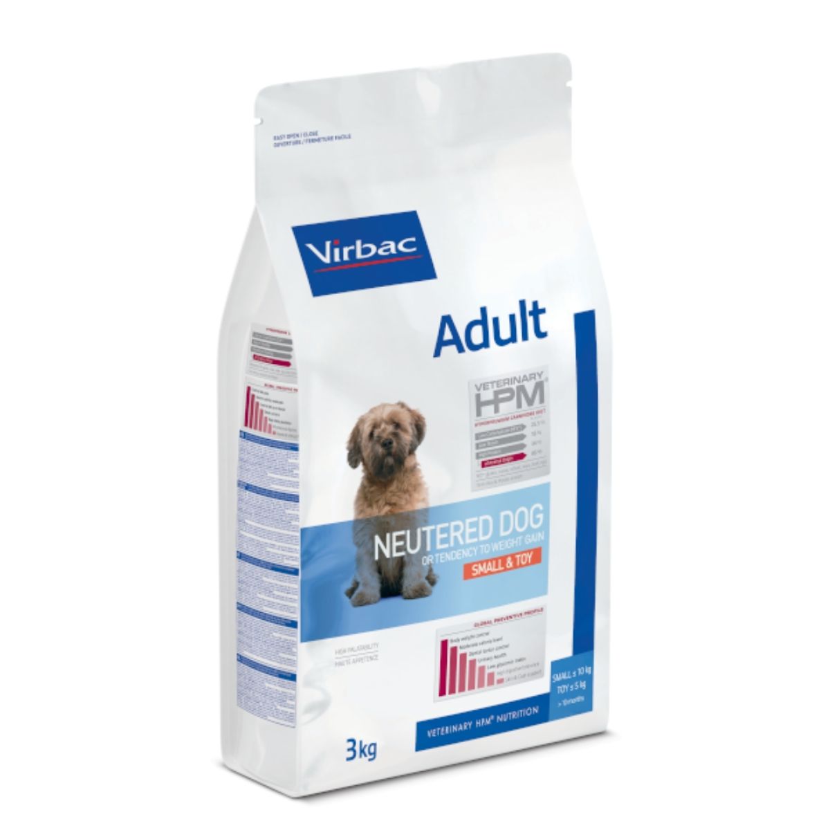 VIRBAC - Virbac Hpm Perro Adulto Neutered Small Toy 3 kg
