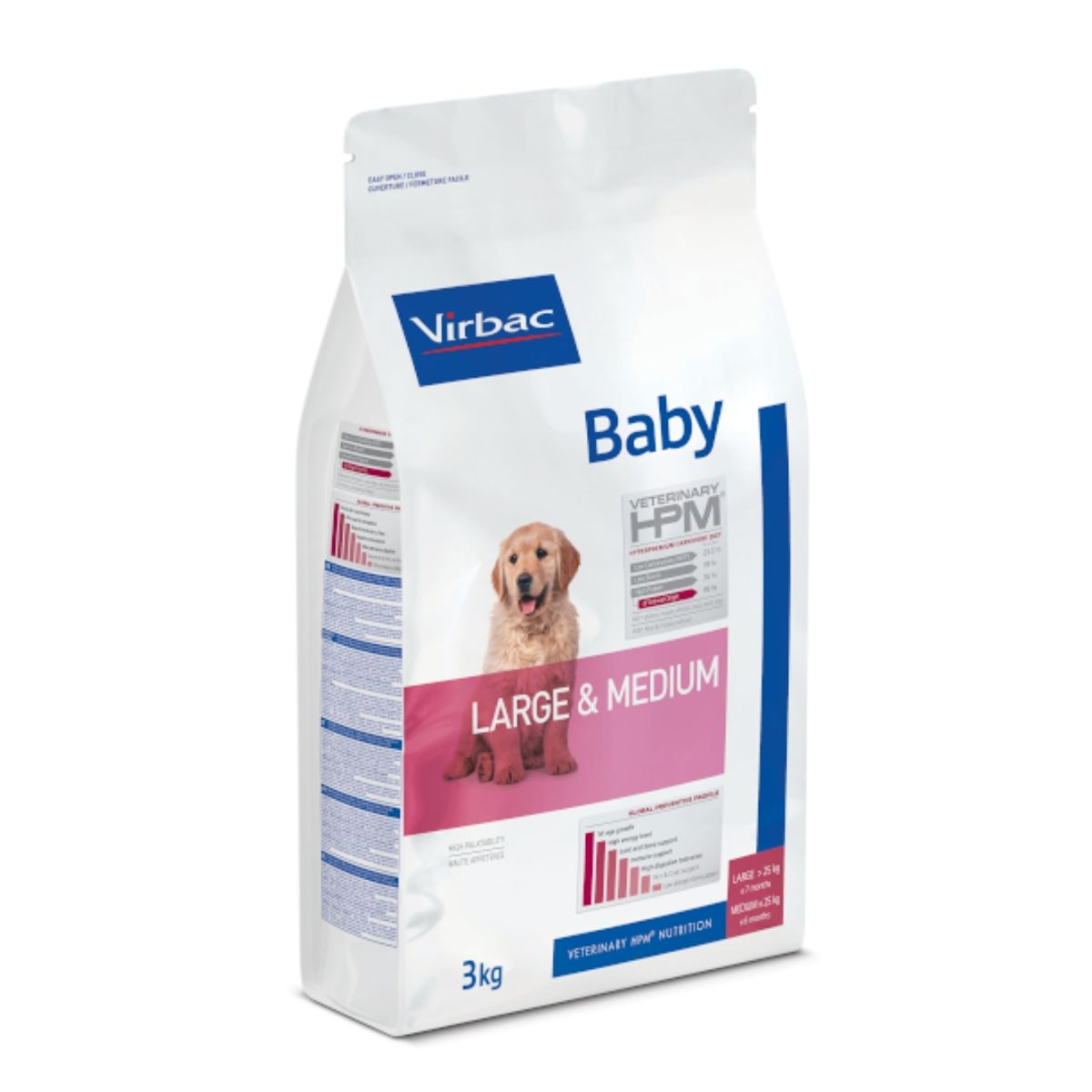 VIRBAC - Virbac Hpm Perro Baby Large Medium 3 kg