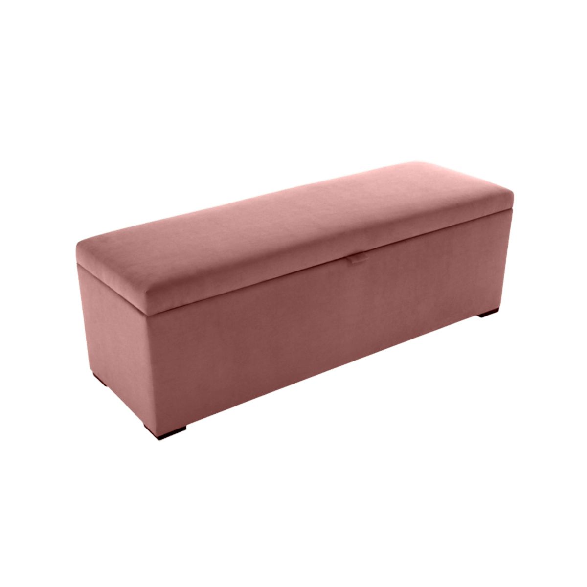 DISEÑOS RAMONA'S - Puff Baúl 80x40 Suiza Rosa