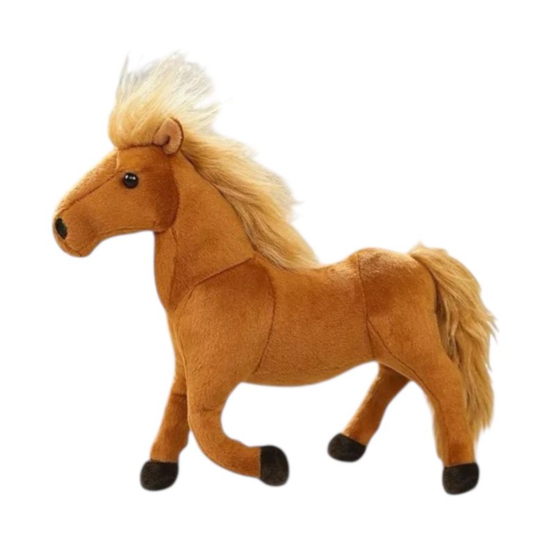 GENERICO - PELUCHE  CABALLO  35 CM