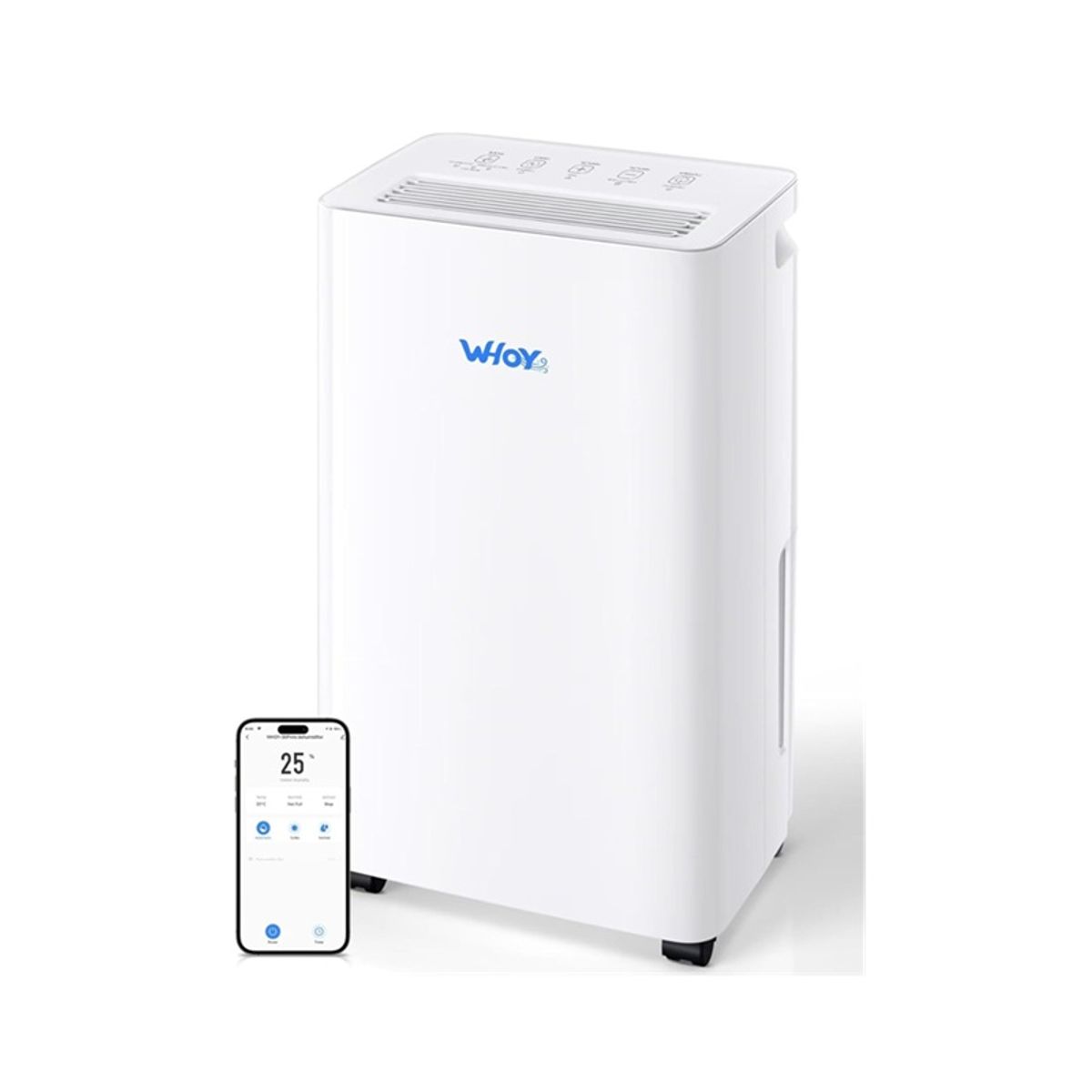 GENERICO - Deshumidificador 50 Pintas Con Apagado Automático Whoy 1.6l