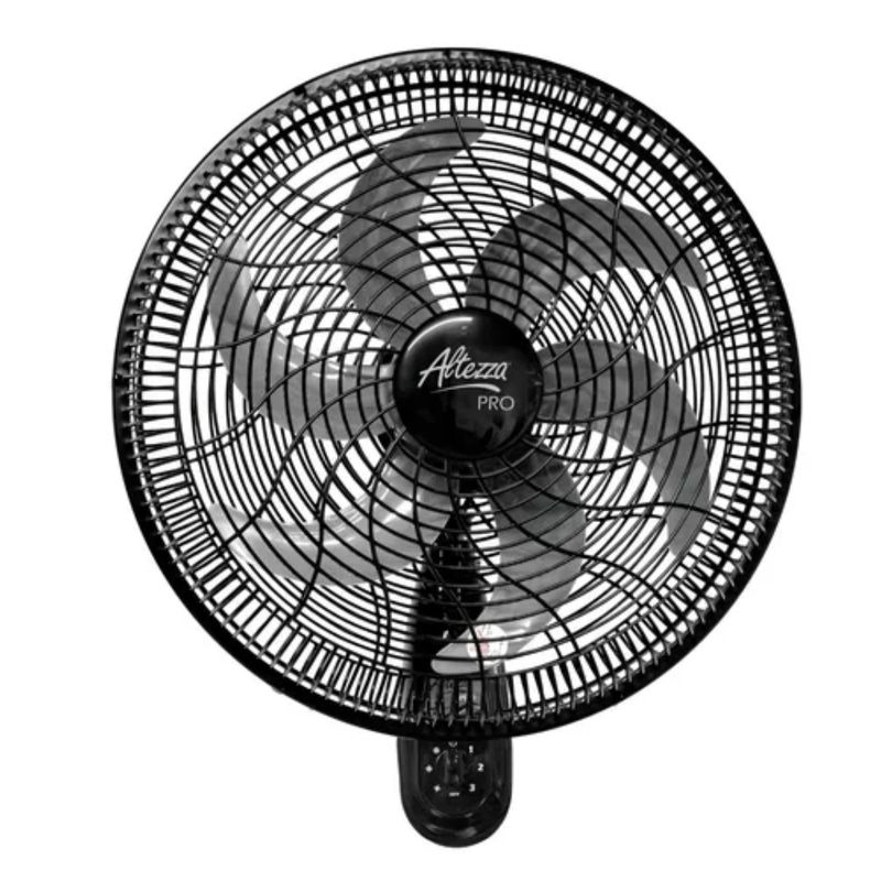 ALTEZZA - Ventilador Altezza Pared 18 Pulgadas 6 aspas Color Negro