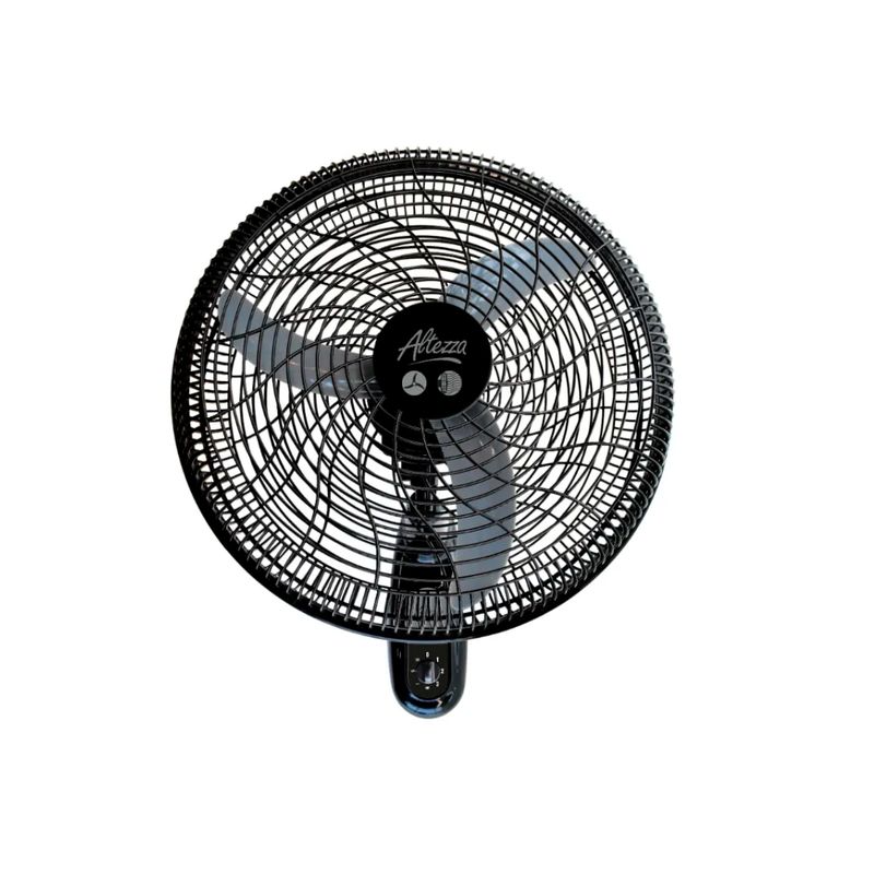 ALTEZZA - Ventilador Altezza Basic Pared 18 Pulgadas 3 Aspas Negro AWF-BPG18B