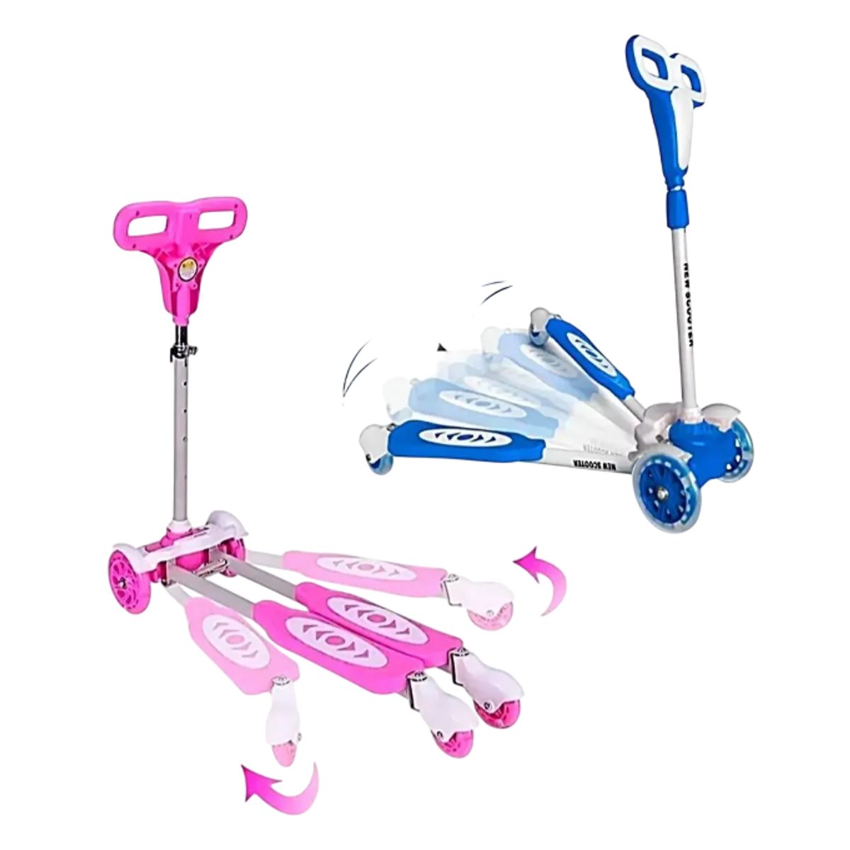 GENERICO - Patineta Mariposa Monopatín Scooter