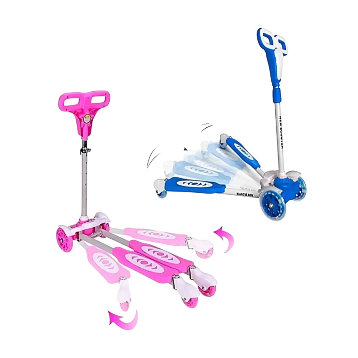 GENERICO - Patineta Mariposa Monopatín Scooter