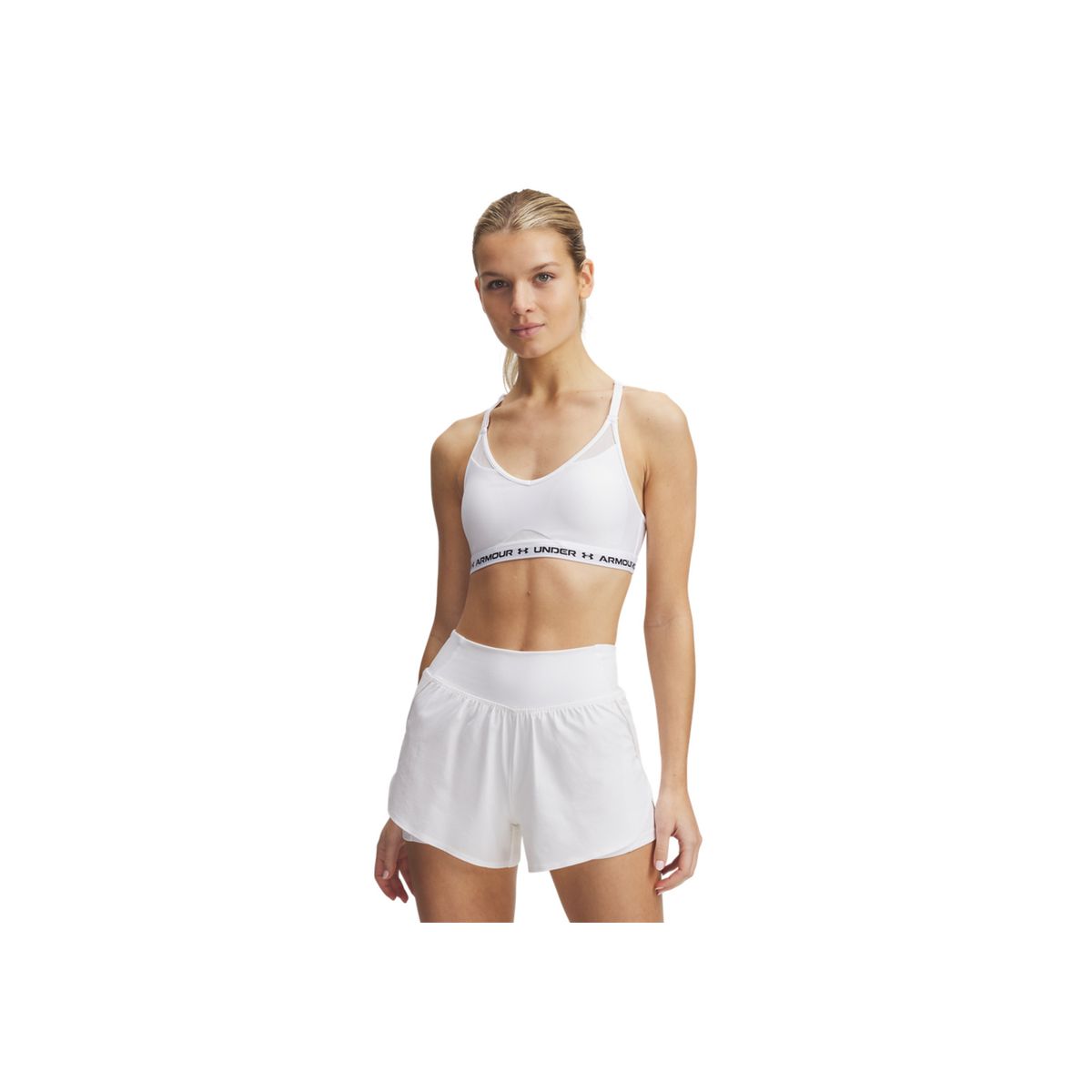 UNDER ARMOUR - Sujetador Mujer Under Armour UA CROSSBACK LOW BRA Blanco UNDER ARMOUR