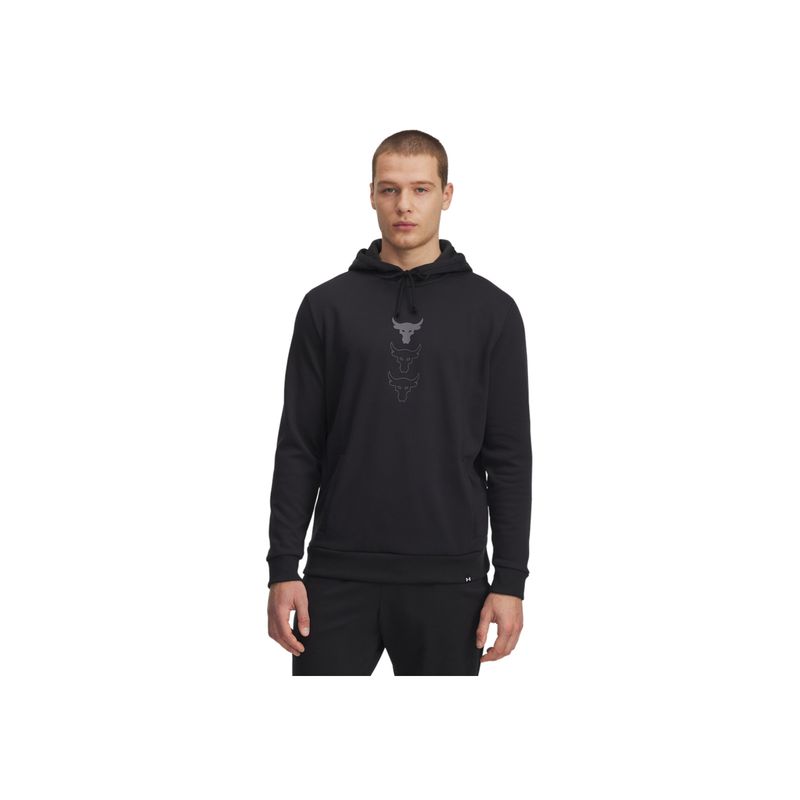 UNDER ARMOUR - Buzo Hombre Under Armour PJT ROCK RIVAL FLC H Negro UNDER ARMOUR